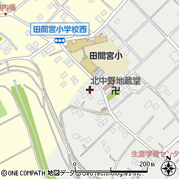 埼玉県鴻巣市北中野2周辺の地図