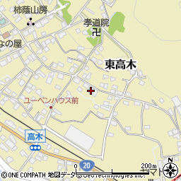 長野県諏訪郡下諏訪町東高木9064周辺の地図