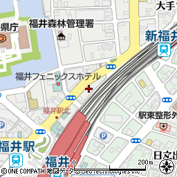 ニッポンレンタカー福井駅前営業所周辺の地図
