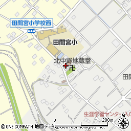 埼玉県鴻巣市北中野8周辺の地図