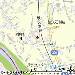 新井武平商店みそ工場周辺の地図