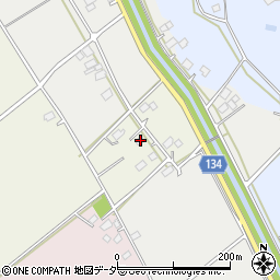 茨城県常総市伊左衛門新田町26周辺の地図