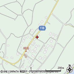 茨城県かすみがうら市加茂638周辺の地図