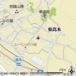 長野県諏訪郡下諏訪町東高木9067周辺の地図