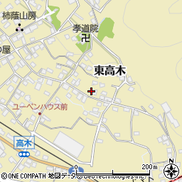 長野県諏訪郡下諏訪町東高木9270周辺の地図