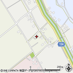 茨城県常総市伊左衛門新田町25周辺の地図
