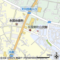 さくらい薬局　土浦永国店周辺の地図