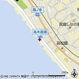 長野県諏訪郡下諏訪町西高木周辺の地図