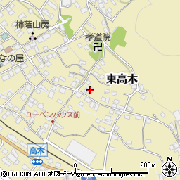 長野県諏訪郡下諏訪町東高木9210周辺の地図