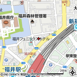 ＴＢＣ福井店周辺の地図