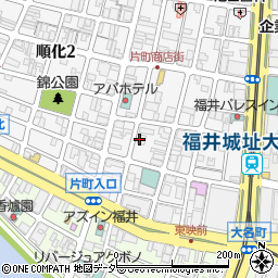株式会社ヤギ　福井支店周辺の地図