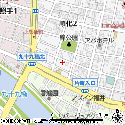 福栄堂菓舗周辺の地図