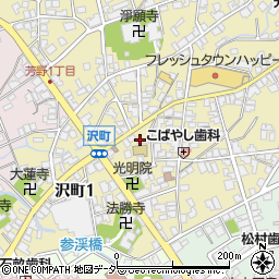 勝山　書道研究所周辺の地図