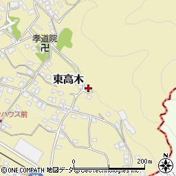 長野県諏訪郡下諏訪町東高木9252周辺の地図