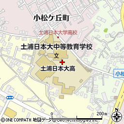 茨城県土浦市小松ケ丘町4周辺の地図