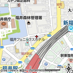 三の丸パズルタワー駐車場周辺の地図