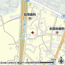 茨城県土浦市永国873周辺の地図