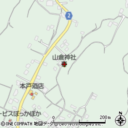 山倉神社周辺の地図