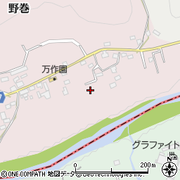 埼玉県秩父郡皆野町野巻72周辺の地図