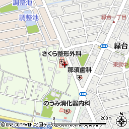 東京レンタル周辺の地図