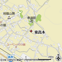 長野県諏訪郡下諏訪町東高木9279周辺の地図