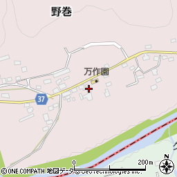 埼玉県秩父郡皆野町野巻96周辺の地図