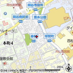 ヨシハラ靴店周辺の地図