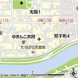 福井県福井市光陽1丁目24周辺の地図