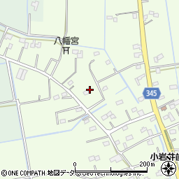 埼玉県比企郡吉見町松崎271周辺の地図