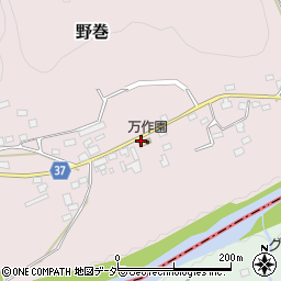 埼玉県秩父郡皆野町野巻89周辺の地図