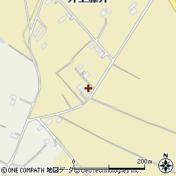 茨城県行方市井上藤井161周辺の地図