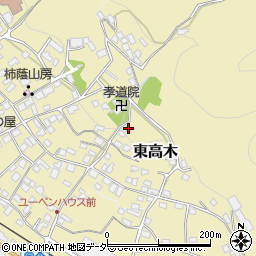 長野県諏訪郡下諏訪町東高木9283周辺の地図