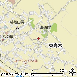 長野県諏訪郡下諏訪町東高木9288周辺の地図