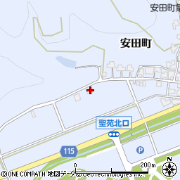 福井県福井市安田町5-35周辺の地図