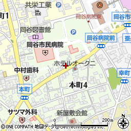 株式会社岡谷中部建設周辺の地図