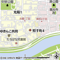 福井県福井市光陽1丁目23周辺の地図