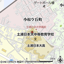 茨城県土浦市小松ケ丘町4-37周辺の地図