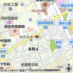 コスモ岡谷ＳＳ周辺の地図
