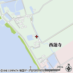 茨城県行方市西蓮寺220周辺の地図