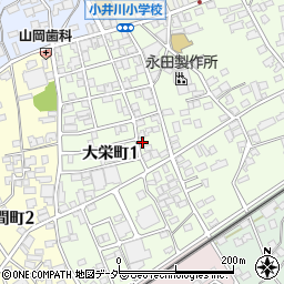 岡谷マシン周辺の地図