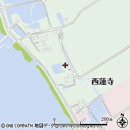 茨城県行方市西蓮寺4周辺の地図