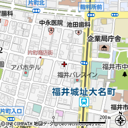 株式会社福井経営センター周辺の地図