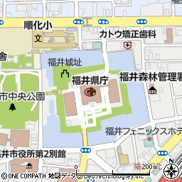 福井銀行県庁支店 ＡＴＭ周辺の地図