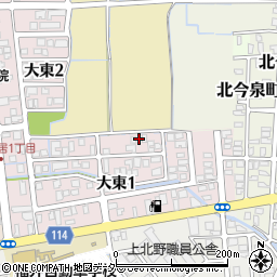 中部設計福井周辺の地図