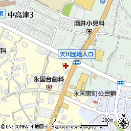 茨城県土浦市永国1059-2周辺の地図