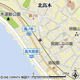 長野県諏訪郡下諏訪町8880-4周辺の地図