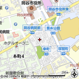 株式会社岡谷組　建築部周辺の地図
