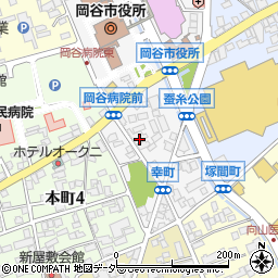 株式会社岡谷組　建築部周辺の地図