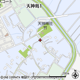〒340-0152 埼玉県幸手市天神島の地図