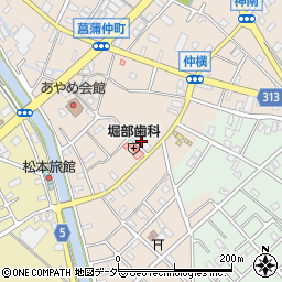 埼玉りそな銀行菖蒲支店 ＡＴＭ周辺の地図